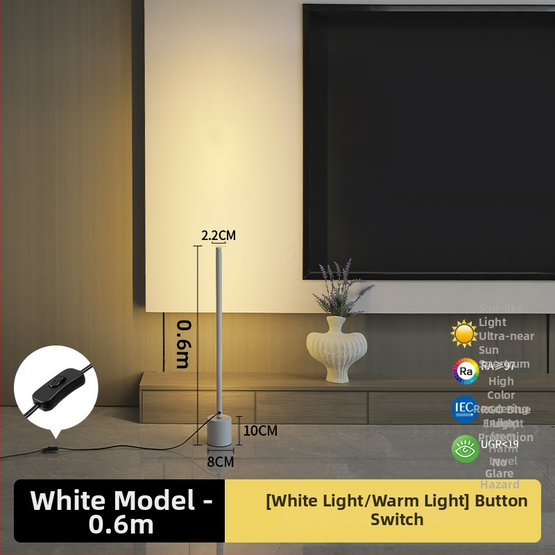 LED állólámpa, nordic stílus, vas test, állítható magasság 10, feszültség 220V