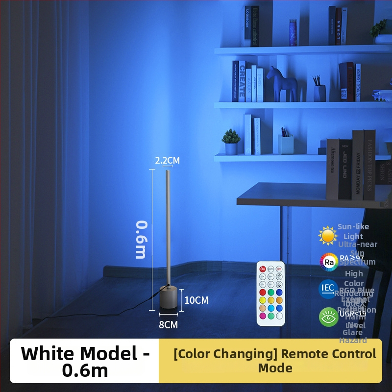 LED állólámpa, nordic stílus, vas test, állítható magasság 10, feszültség 220V