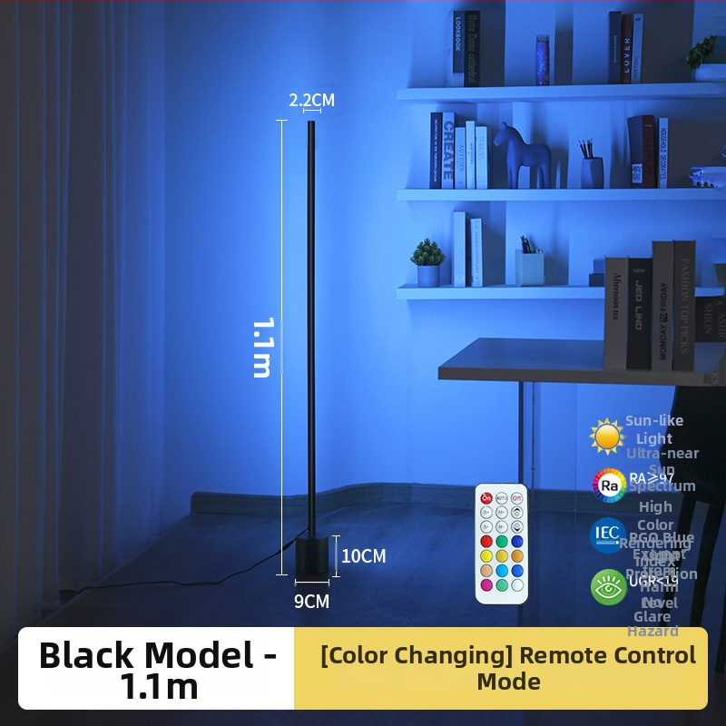 LED állólámpa, nordic stílus, vas test, állítható magasság 10, feszültség 220V