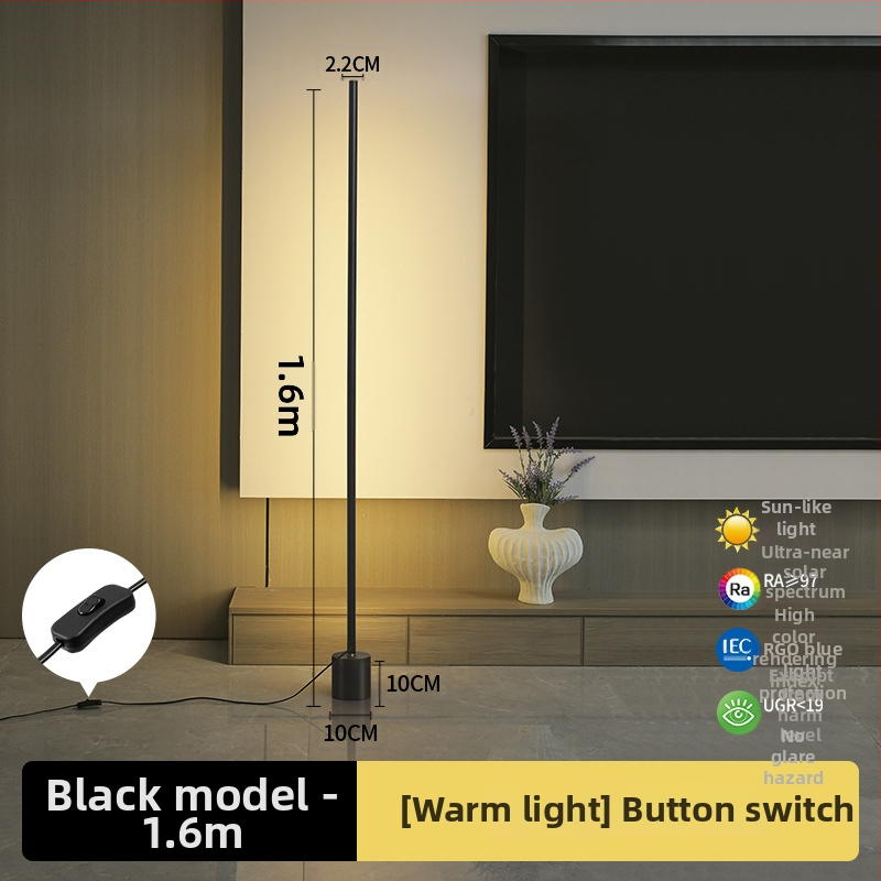 LED állólámpa, nordic stílus, vas test, állítható magasság 10, feszültség 220V