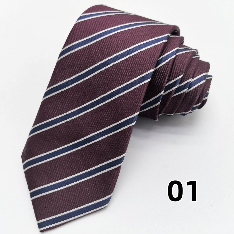 Kravata s prugama za formalnu odijelu | Poliester vlakno, jacquard tkanina, oblik: unisex/strelica