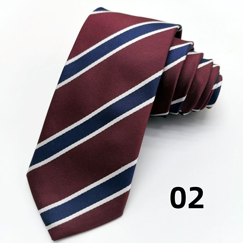 Kravata s prugama za formalnu odijelu | Poliester vlakno, jacquard tkanina, oblik: unisex/strelica