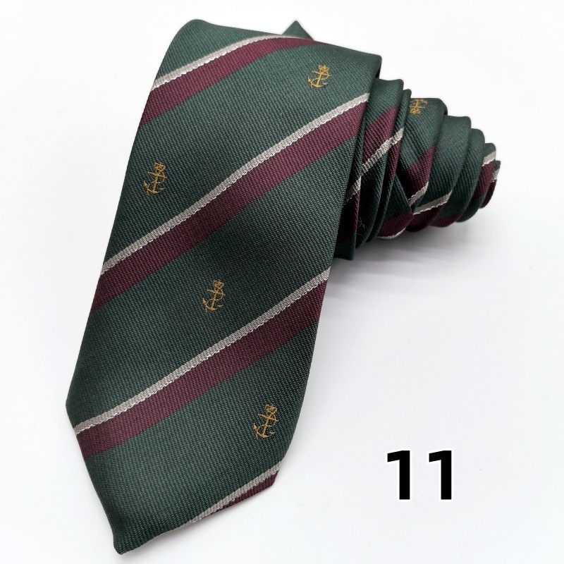 Kravata s prugama za formalnu odijelu | Poliester vlakno, jacquard tkanina, oblik: unisex/strelica