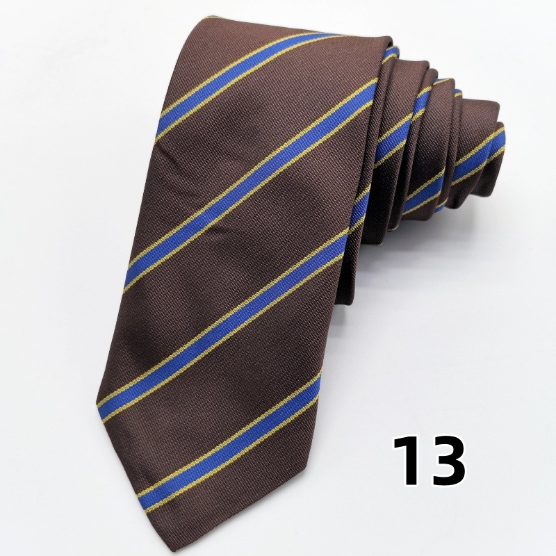 Kravata s prugama za formalnu odijelu | Poliester vlakno, jacquard tkanina, oblik: unisex/strelica