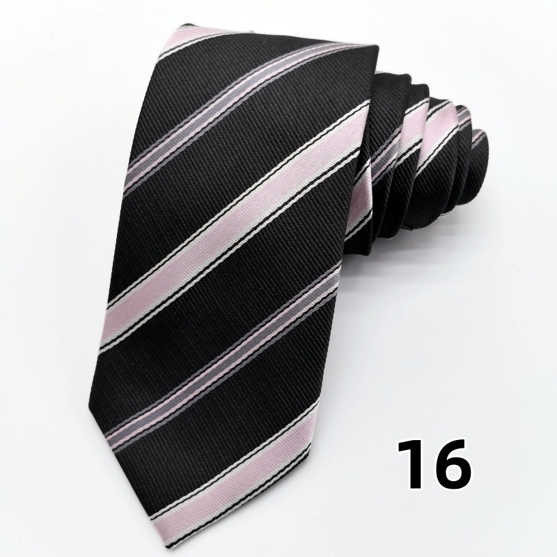 Kravata s prugama za formalnu odijelu | Poliester vlakno, jacquard tkanina, oblik: unisex/strelica