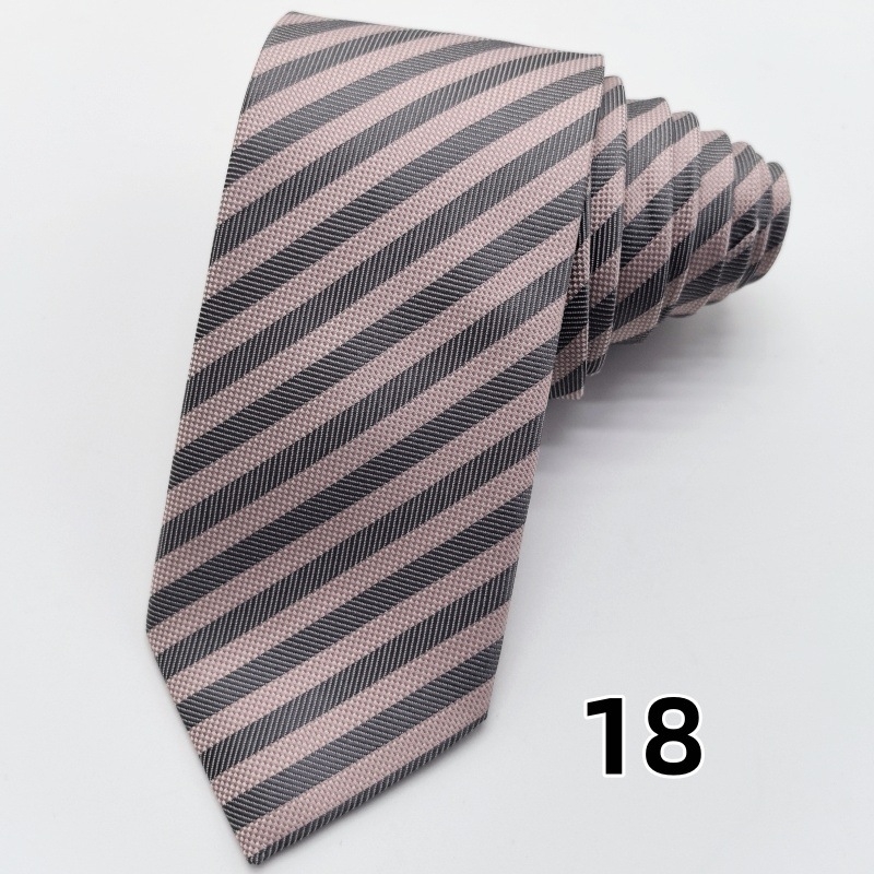 Kravata s prugama za formalnu odijelu | Poliester vlakno, jacquard tkanina, oblik: unisex/strelica
