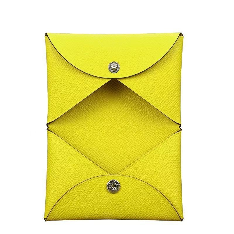 Grandbag Mini portofel din piele naturală cu model palmă, buzunar pentru monede cu capse, din piele de primul strat, unisex, stil urban