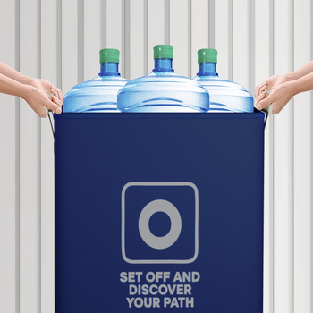 Paplan tároló táska, kocka alakú, nem szőtt anyagból, multifunkciós tárolás a hálószobában paplanok és Ruhák számára