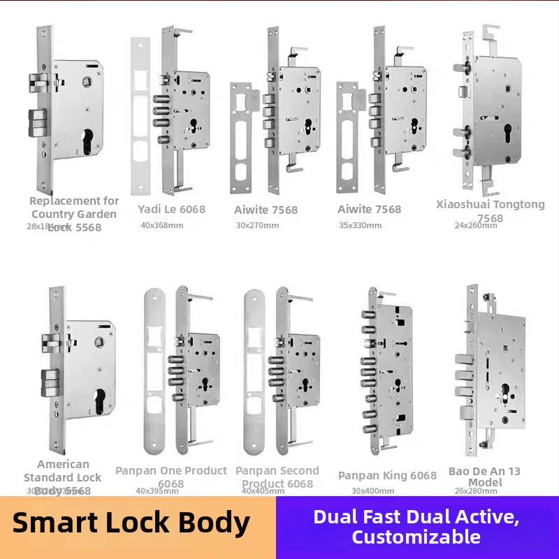 St240 Inteligentné telo zámku s otlačkom prsta — nerezová oceľ, zámkový jadro, materiál západky z nerezovej ocele, pre vstupné dvere domu
