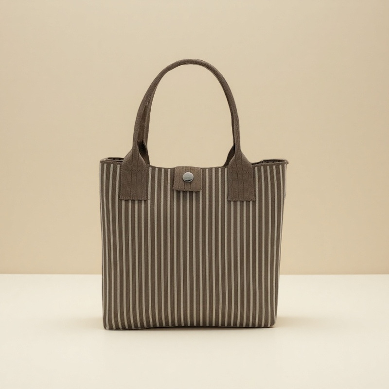 Πλεκτή τσάντα Tote με μεγάλη χωρητικότητα, πολυεστέρας, κάθετης τετράγωνης μορφής, εξωτερική τσάντα με καπάκι, εσωτερική θήκη για κινητό και θήκη για φορητό υπολογιστή