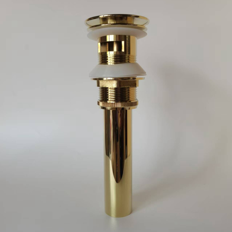 Meďný odtok drezu v antickom štýle, model YS60-09, moderný minimalistický štýl