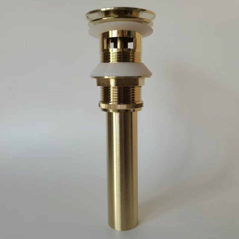 Meďný odtok drezu v antickom štýle, model YS60-09, moderný minimalistický štýl