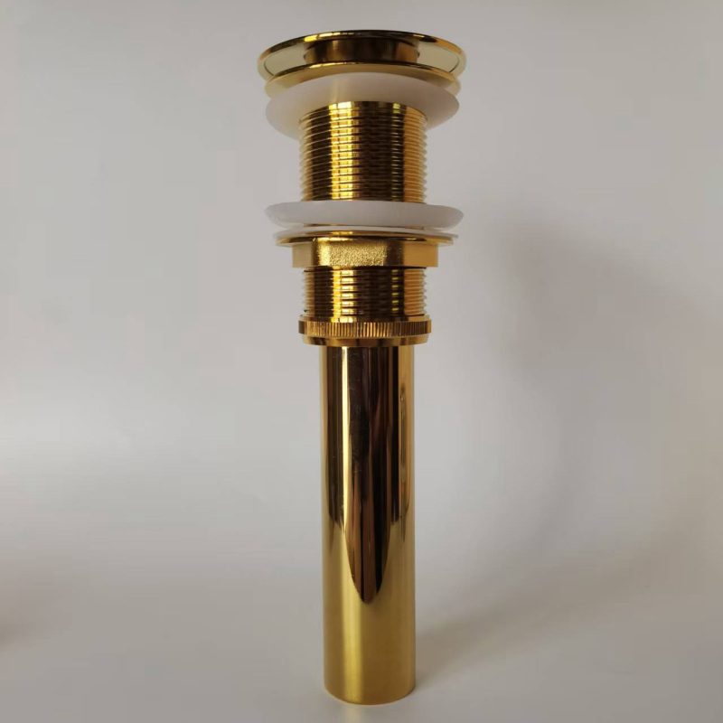 Meďný odtok drezu v antickom štýle, model YS60-09, moderný minimalistický štýl