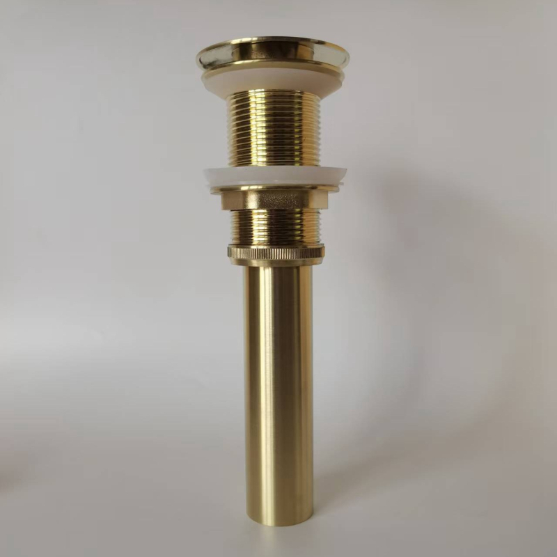 Meďný odtok drezu v antickom štýle, model YS60-09, moderný minimalistický štýl