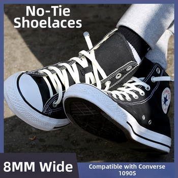 Șireturi elastice fără nod pentru adidași și pantofi din pânză — pentru toate sezoanele