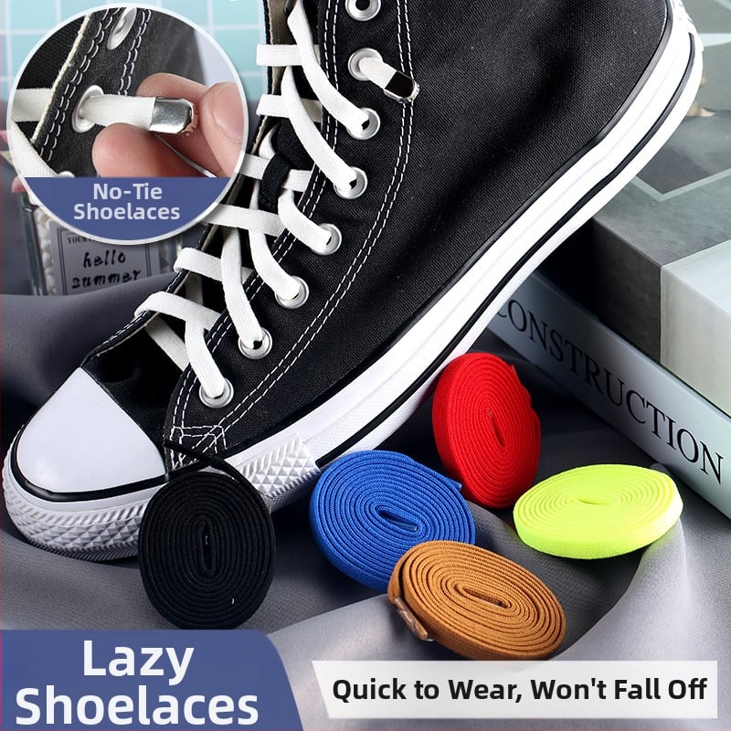 Șireturi elastice fără nod pentru adidași și pantofi din pânză — pentru toate sezoanele
