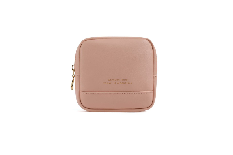 Geantă cosmetică PU patchwork, capacitate mare, gentuță portabilă pentru îngrijire a pielii, interior PU, pentru femei, lansare primăvara 2025