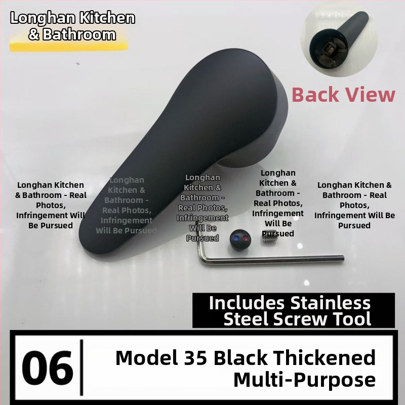 Ръкохватка за смесител с клапан – неръждаема стомана, модерен стил, Xin Longhan