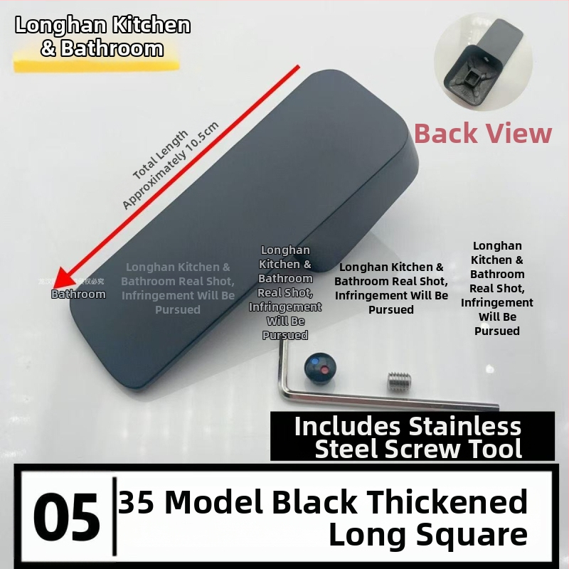 Ръкохватка за смесител с клапан – неръждаема стомана, модерен стил, Xin Longhan