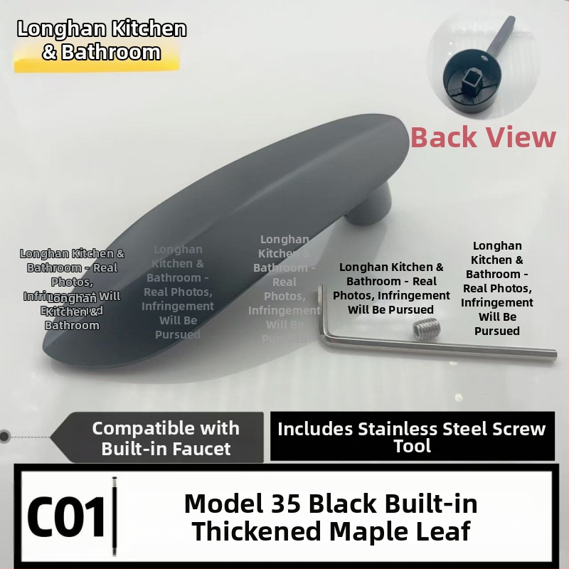 Ръкохватка за смесител с клапан – неръждаема стомана, модерен стил, Xin Longhan