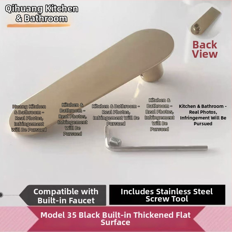 Ръкохватка за смесител с клапан – неръждаема стомана, модерен стил, Xin Longhan