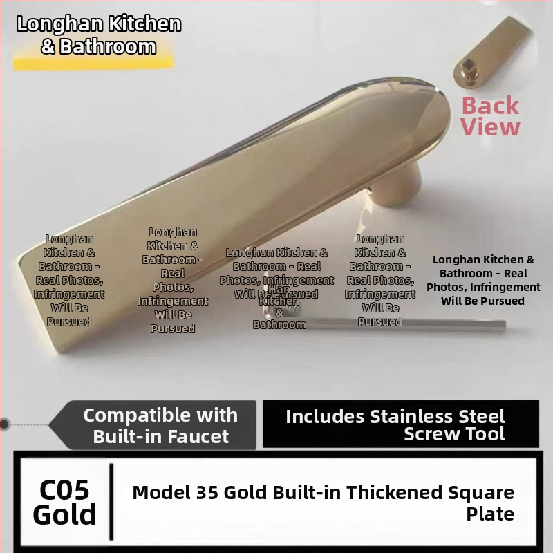 Ръкохватка за смесител с клапан – неръждаема стомана, модерен стил, Xin Longhan