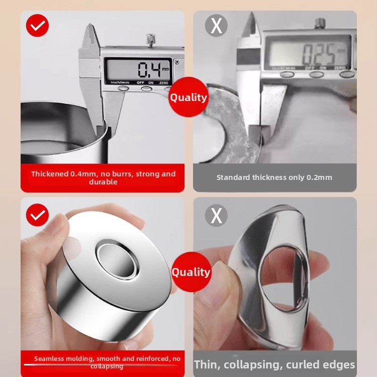 Dekoratívny kryt otvoru sprchy z nehrdzavejúcej ocele pre skrytý miešací ventil – Shi Lang, moderný minimalistický štýl