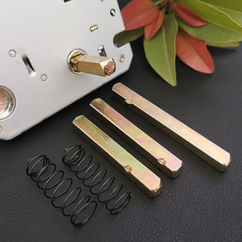 Заключващ прът, квадратна пръчка, цинкова сплав, модерен стил, за различни брави