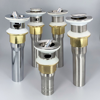 Odtok z nehrdzavejúcej ocele pre umývadlo s výklopnou doskou, model yyxsq001, značka Bath sun, spracovanie na objednávku k dispozícii, moderný minimalistický štýl