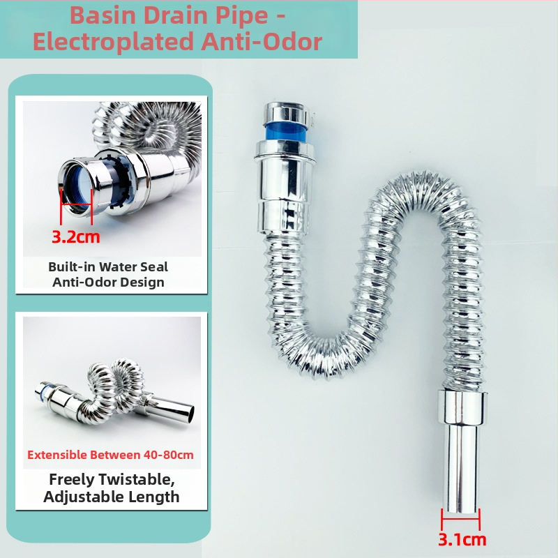 Odtok z nehrdzavejúcej ocele pre umývadlo s výklopnou doskou, model yyxsq001, značka Bath sun, spracovanie na objednávku k dispozícii, moderný minimalistický štýl
