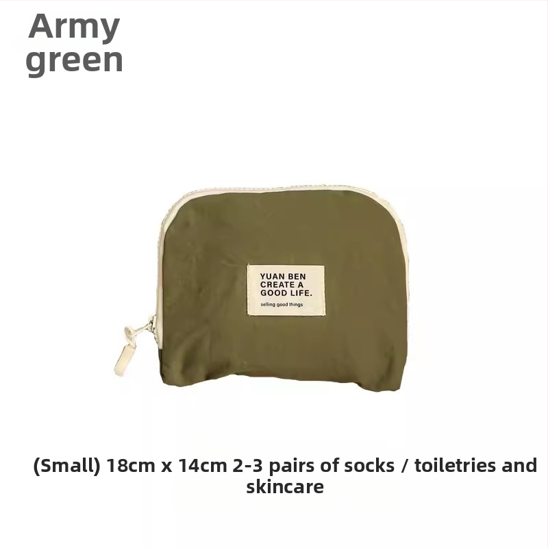 Rustic Time Utazótáska, kocka alakú nylon, többfunkciós tárolás utazásokhoz