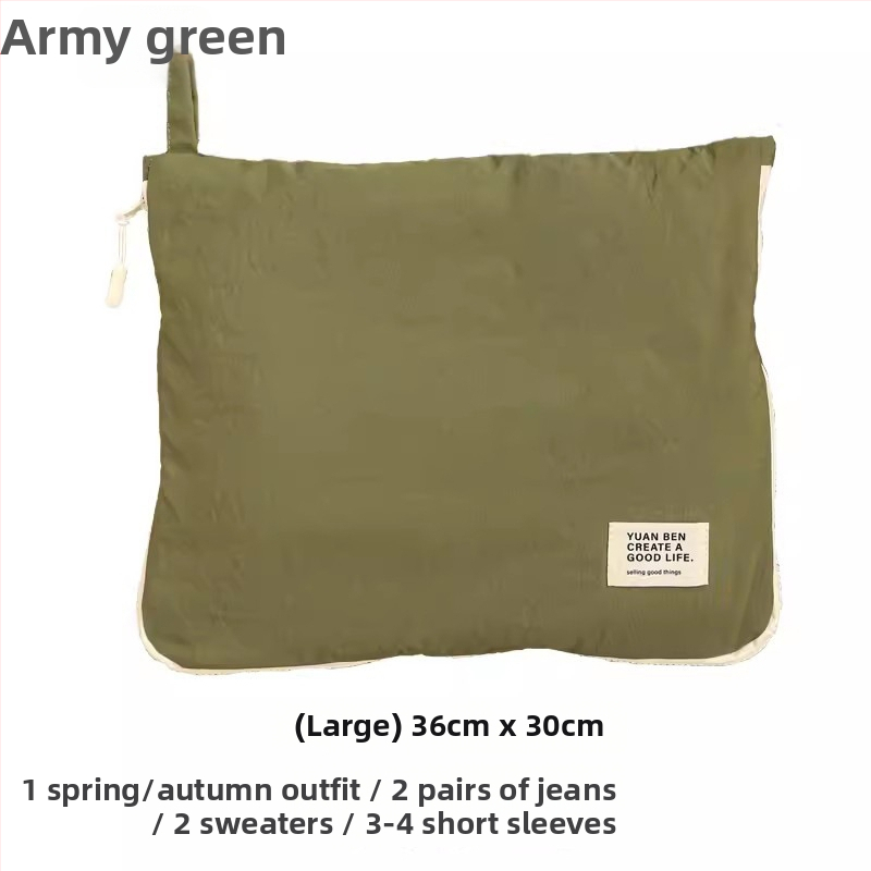 Rustic Time Utazótáska, kocka alakú nylon, többfunkciós tárolás utazásokhoz