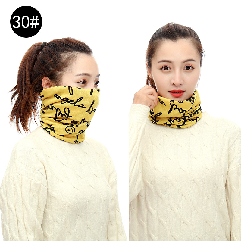 Μάσκα-φούλαρι με λαστιχάκια στα αυτιά, πλέξη warp-knit, πολυεστερικό νήμα, διατηρεί τη ζεστασιά