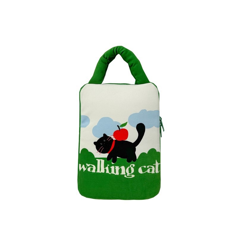 Tabletta táska belső zsebbel - könnyű poliészter védőtok, lélegző, kopásálló, uniszex