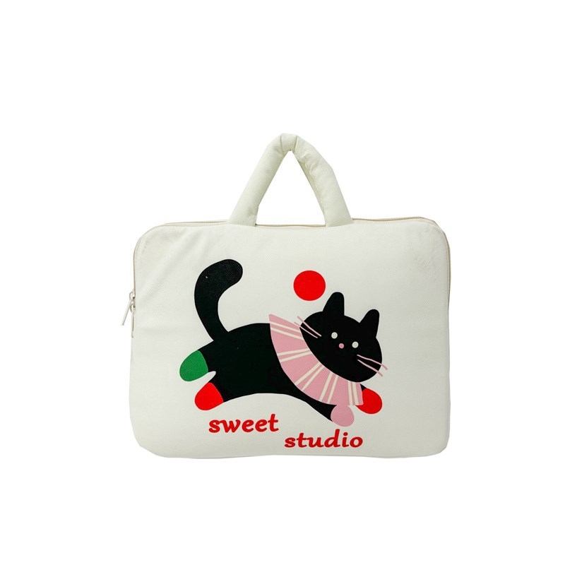 Tabletta táska belső zsebbel - könnyű poliészter védőtok, lélegző, kopásálló, uniszex