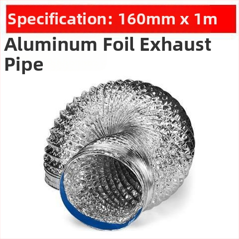 Кухненска изпускателна тръба, удебелена тройслойна тръба, телескопична, свързваща