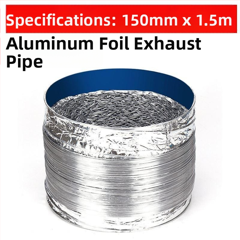 Kuchynský výfukový potrubie, hrubšia trojvrstvová rúra, teleskopická, pripojenie