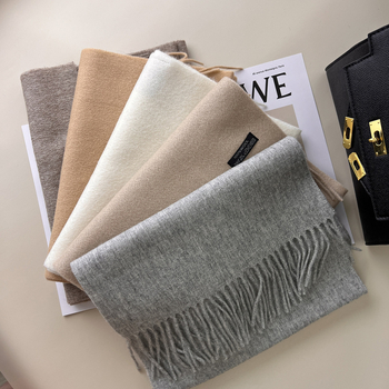 Qianzhu 100% μαλλί για γυναίκες, warp-knit ύφανση, ζεστό χειμερινό στυλ 2025