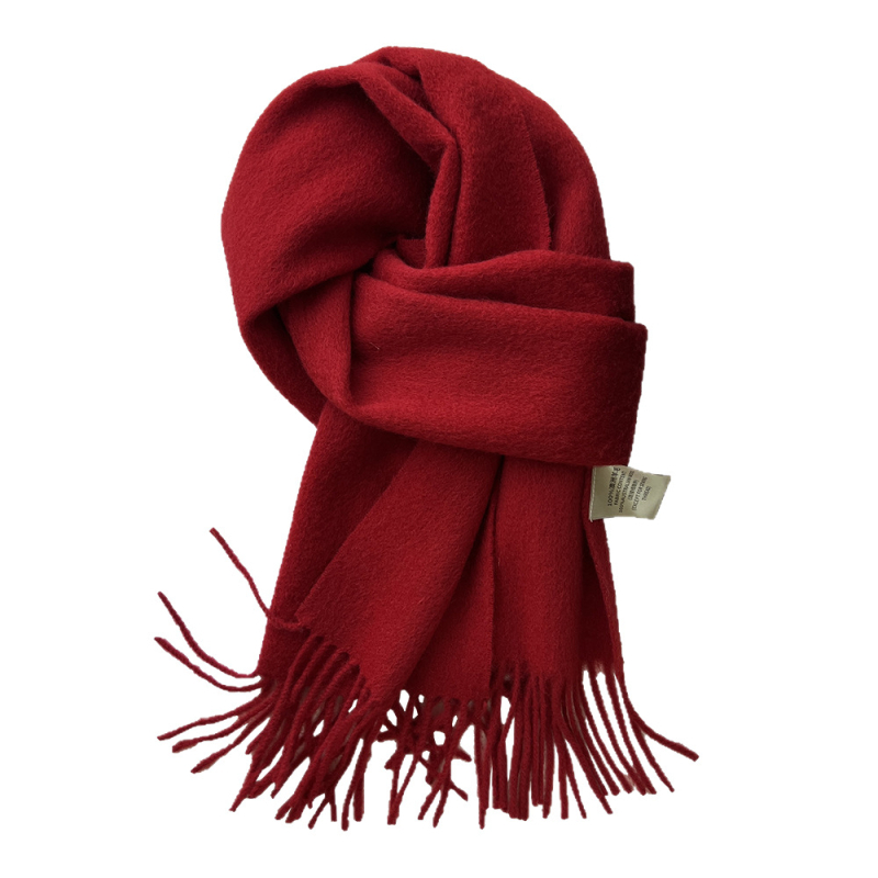 Qianzhu 100% μαλλί για γυναίκες, warp-knit ύφανση, ζεστό χειμερινό στυλ 2025