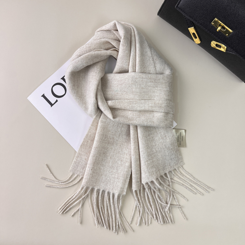 Qianzhu 100% μαλλί για γυναίκες, warp-knit ύφανση, ζεστό χειμερινό στυλ 2025