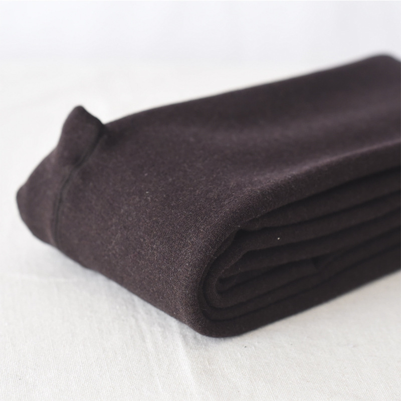 Női fleece-beleölt melegítő leggings pamut anyagból, magas rugalmasság, karcsúsító hatás