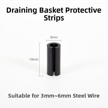 Дренажна кошничка за мивка с антиплъзгащи се топчета и антиплъзгаща подложка от PVC – модерен стил