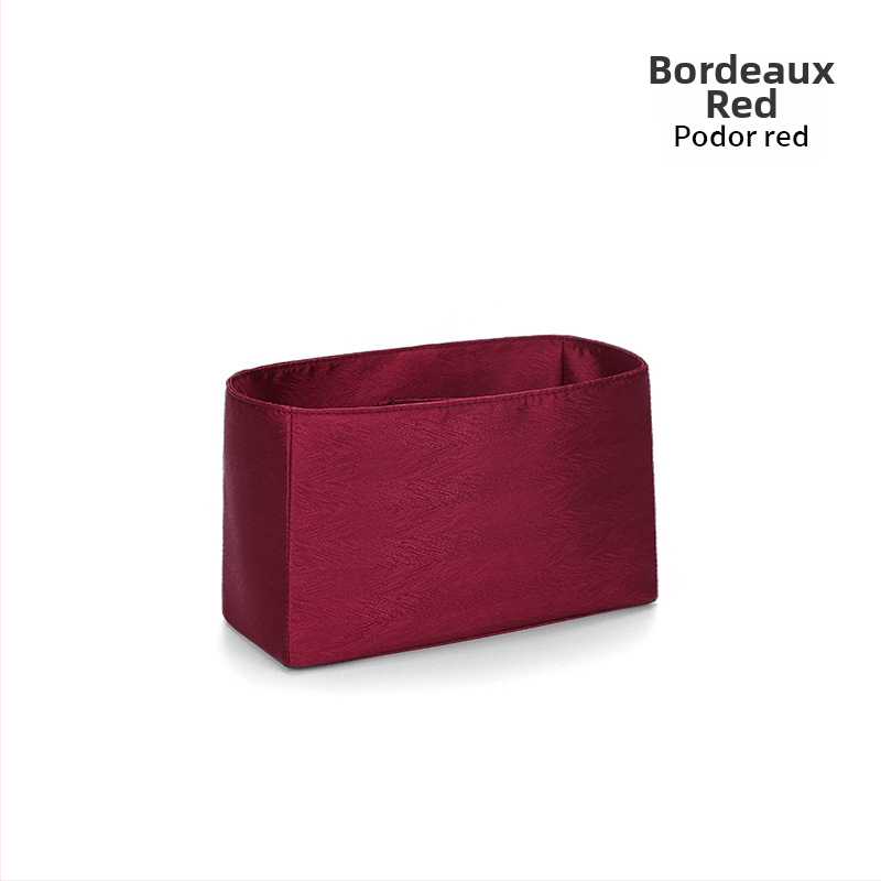 Captușeală pentru geantă din satin twill — Material: mătase, Captușeală interioară: poliester, Model solid, Respirabil, Impermeabil