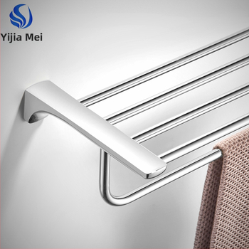 304 rozsdamentes acél törölközőtartó, skandináv stílus, modern minimál, fényes felület, készlet 2-6 darabos, DARXINEE