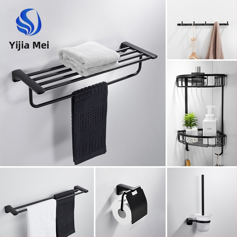 304 rozsdamentes acél törölközőtartó, skandináv stílus, modern minimál, fényes felület, készlet 2-6 darabos, DARXINEE