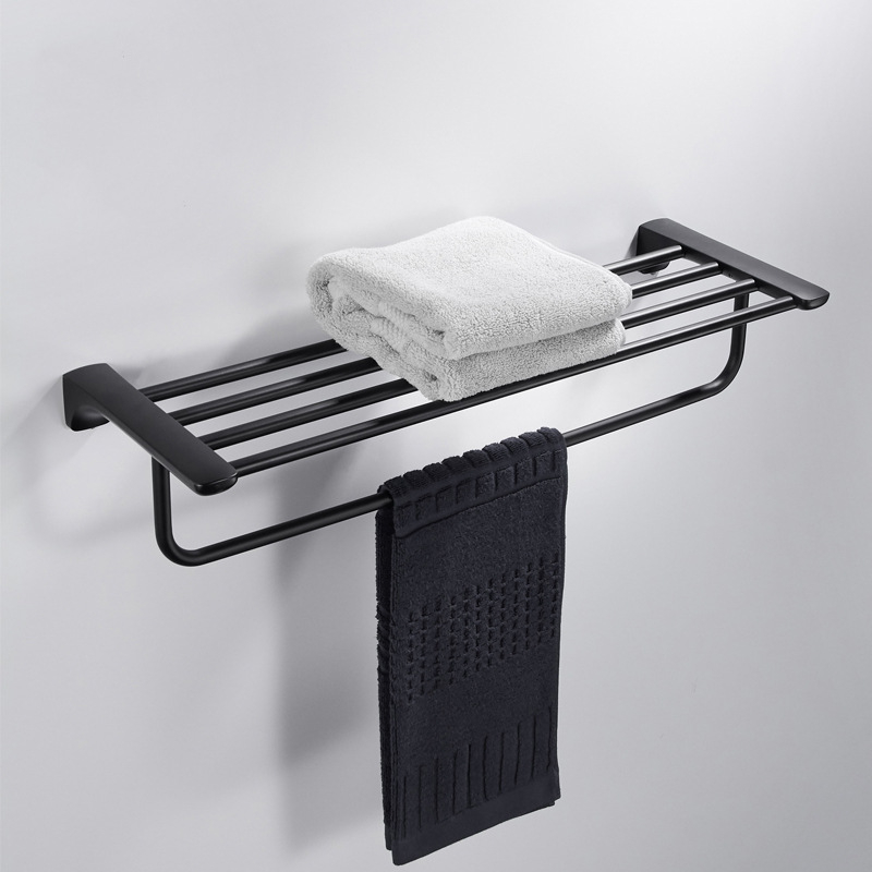 304 rozsdamentes acél törölközőtartó, skandináv stílus, modern minimál, fényes felület, készlet 2-6 darabos, DARXINEE