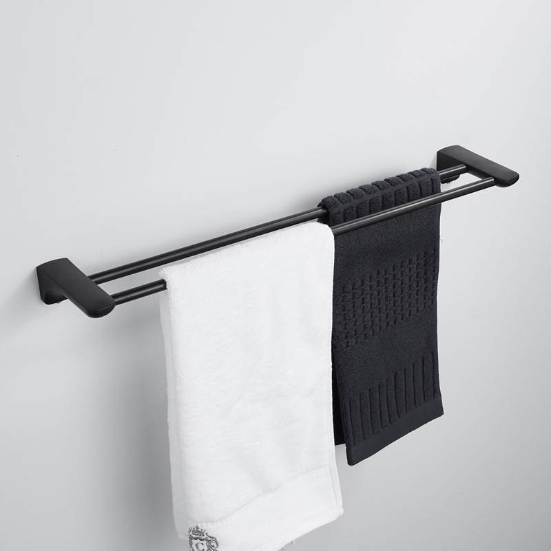 304 rozsdamentes acél törölközőtartó, skandináv stílus, modern minimál, fényes felület, készlet 2-6 darabos, DARXINEE