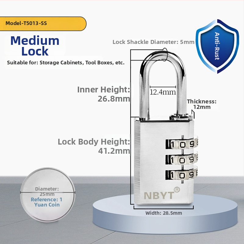 Ράβδος κλειδώματος από ανοξείδωτο χάλυβα για αποσκευές και ντουλάπες, μοντέλο C09-SS; υλικό ράβδου: ανοξείδωτος χάλυβας; πάχος ράβδου: 3 mm; απόσταση ράβδων: 9 mm; εφαρμογές: αποσκευές με φερμουάρ, συρτάρια, ντουλάπες, γυμναστήριο
