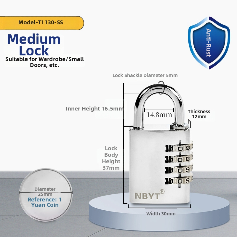 Ράβδος κλειδώματος από ανοξείδωτο χάλυβα για αποσκευές και ντουλάπες, μοντέλο C09-SS; υλικό ράβδου: ανοξείδωτος χάλυβας; πάχος ράβδου: 3 mm; απόσταση ράβδων: 9 mm; εφαρμογές: αποσκευές με φερμουάρ, συρτάρια, ντουλάπες, γυμναστήριο