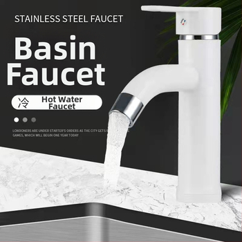 Plastový kohútik na horúcu a studenú vodu pre umývadlo a kuchynský drez, keramický diskový ventil, CE certifikát